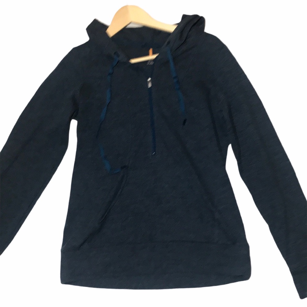 Lucy Heather Blue Full Zip Sweatshirt Jacket